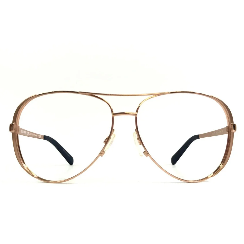 Michael Kors Sunglasses Frames MK5004 Chelsea 100325 Rose Gold Aviator 59-13-135